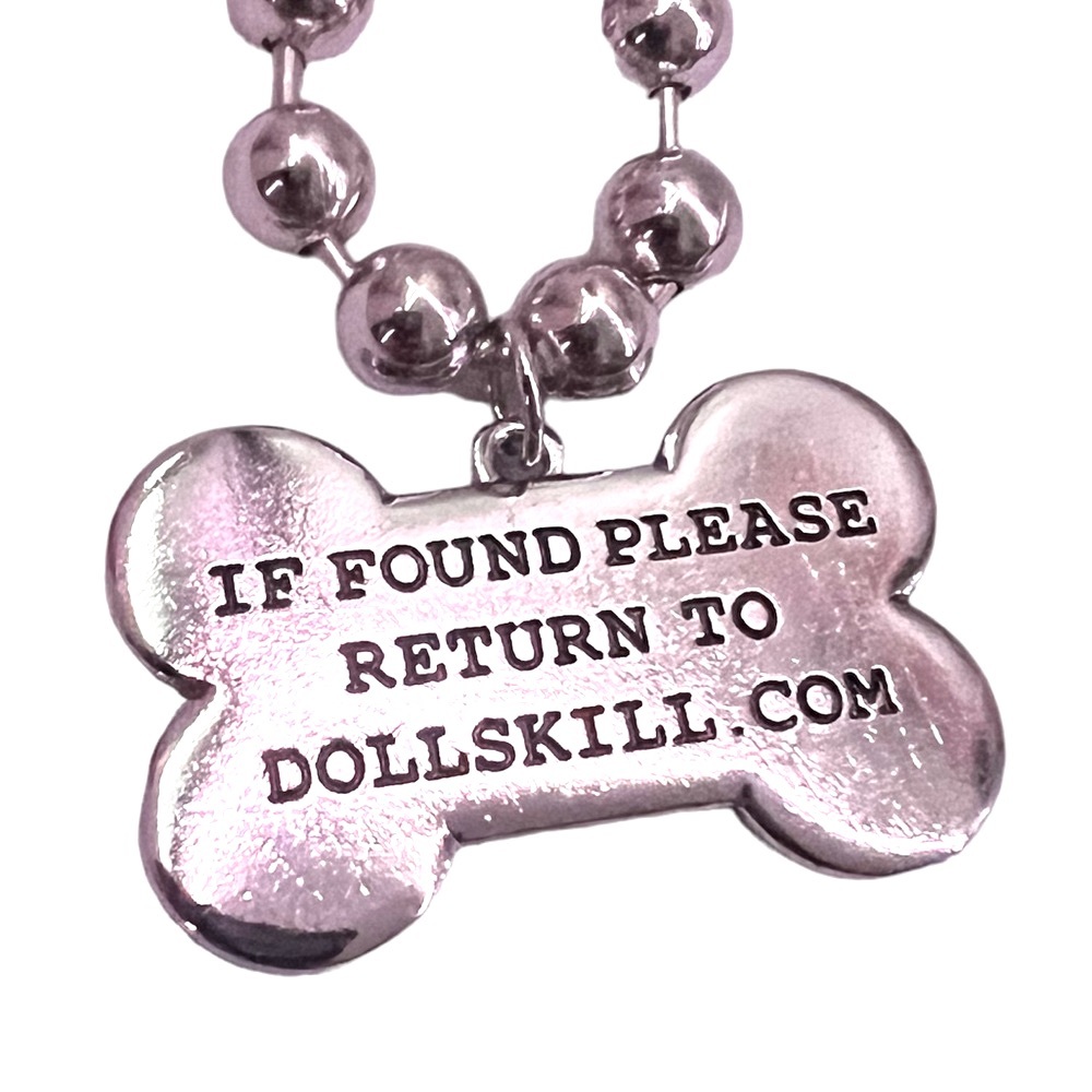 DOLLS KILL | NWT DOG BONE NECKLACE